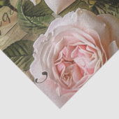 Vintage Blush Roze Vlinder Decoupage Tissuepapier (Detail)