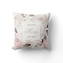 Vintage Blush Roze Waterverfrozen | Voor Moeder
