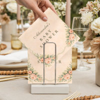 Vintage Blush Rozen Tuin Baby Shower