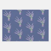 Vintage Blüten Packpapier Blatt Inpakpapier Vel (Voorkant 3)