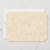 Vintage Boat Lovers Wedding Kaart (Achterkant)