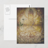 Vintage Boeddha Briefkaart (Voorkant / Achterkant)