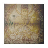 Vintage Boeddha Tegeltje (Voorkant)