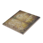 Vintage Boeddha Tegeltje (Zijkant)