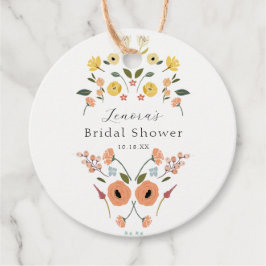 Vintage Boheemse Bruilofts Bruidsshower Bedankjes Labels