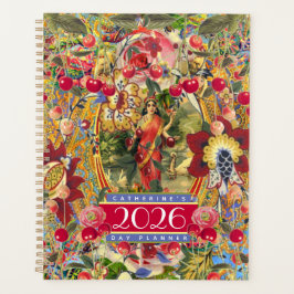 Vintage Bohemian Goddess 2026 Day Planner 