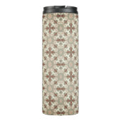 Vintage/Bohemian Warm Hues Insulated Mug Thermosbeker (Achterkant)