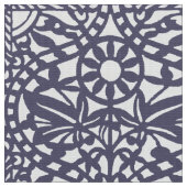 Vintage Boho Bloemmotief Stof (Close Up)