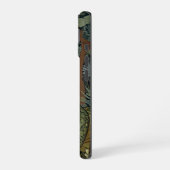 Vintage boho bos kikker iPhone 16 hoesje (Linkerkant)