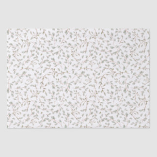 Vintage Boho Botanisch Blad Takken Decoupage Tissuepapier