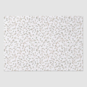 Vintage Boho Botanisch Blad Takken Decoupage Tissuepapier