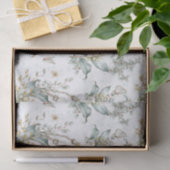 Vintage Boho Botanische Bloemen Vlinders Decoupage Tissuepapier (Geschenk)