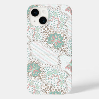Vintage Boho Floral and Butterfly Pattern Case-Mate iPhone 14 Hoesje