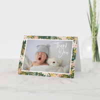Vintage Boho Floral Newborn Foto Baby shower