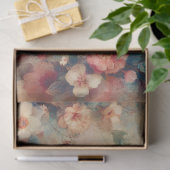 Vintage Boho Hummingbird and Flowers Decoupage Tissuepapier (Geschenk)