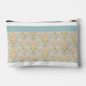 Vintage Boho Pastel Wilde Bloem Groot Bureaumat Etui (Achterkant)