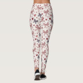 Vintage Boog & Hart Romantische Leggings (Achterkant)