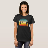 Vintage Boogschietsport Boogschutter Boogschieten T-shirt (Voorkant volledig)
