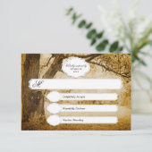 Vintage Boom RSVP 1.0 Kaartje (Staand voorkant)