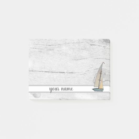 Vintage boot post-it® notes (Voorkant)