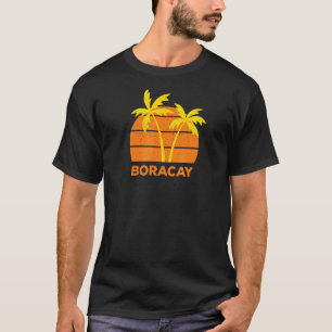 Vintage Boracay Filipijnen Retro T-shirt