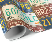 Vintage Bord Collectie Cadeaupapier (Rol Hoek)