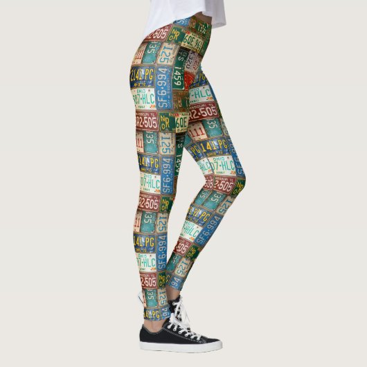 Vintage Bord Collectie Leggings (Rechts)