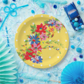 Vintage Bord Floral Paper (Feest)