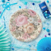 Vintage Bord Floral Paper (Feest)