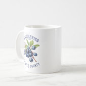Vintage Bosbes – Botanisch Fruit Koffiemok (Voorkant links)