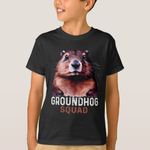 Vintage bosmard squad grappige liefhebbers bosmard t-shirt