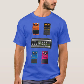 Vintage Boss Guitar Pedals Set T-shirt