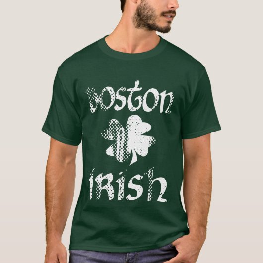 Vintage Boston Irish T-shirt (Voorkant)