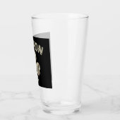 Vintage Boston St. Patrick's Day Ierse klaver Glas (Links)