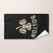 Vintage Boston St. Patrick's Day Ierse klaver Handdoek (Handdoek)