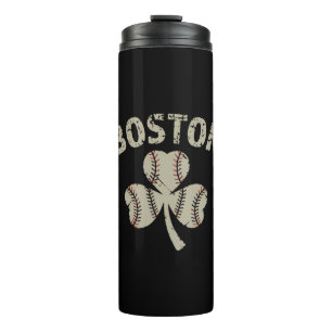 Vintage Boston St. Patrick's Day Ierse klaver Thermosbeker
