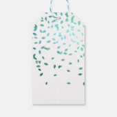 Vintage bosuil cadeaulabel (Achterkant)