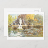 Vintage Botanic Gardens, Adelaide, Australia Briefkaart (Voorkant / Achterkant)