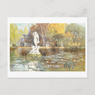 Vintage Botanic Gardens, Adelaide, Australia Briefkaart