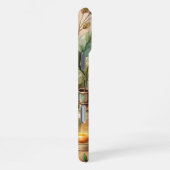 Vintage Botanical Apothecary Bottles iPhone Hoesje (Rechterkant)