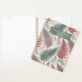 Vintage Botanical Fern Monogram Planner (Display)