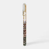 Vintage Botanical Ferns iPhone 16 Hoesje (Linkerkant)