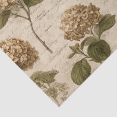 Vintage Botanical Floral Pattern (1) Tissuepapier (Detail)