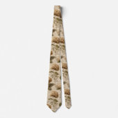 Vintage Botanical Floral Pattern (2) Stropdas (Voorkant)