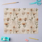 Vintage Botanical Floral Pattern (8) Tissuepapier (Craft)