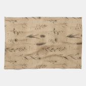 Vintage Botanical Floral Pattern (9) Theedoek (Horizontaal)