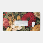 Vintage Botanical Illustration Bureaumat (Keyboard & Muis)