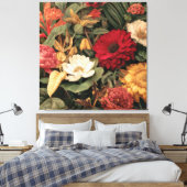 Vintage Botanical Illustration Canvas Afdruk (Insitu (Slaapkamer))