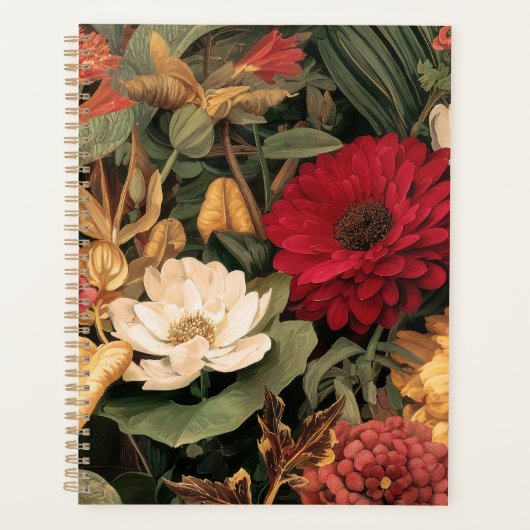 Vintage Botanical Illustration Planner (Voorkant)