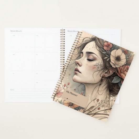 Vintage Botanical Muse Planner (Display)
